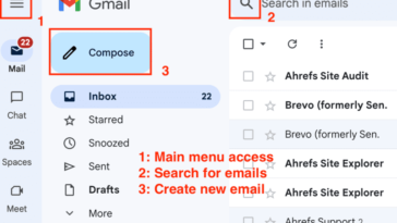 interface gmail