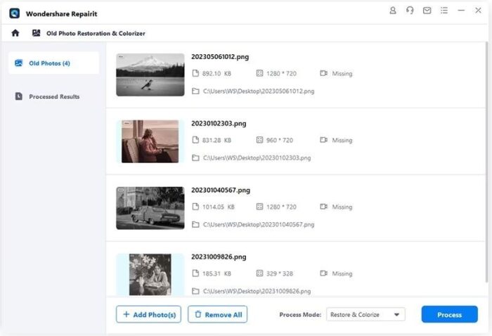 processus de clic