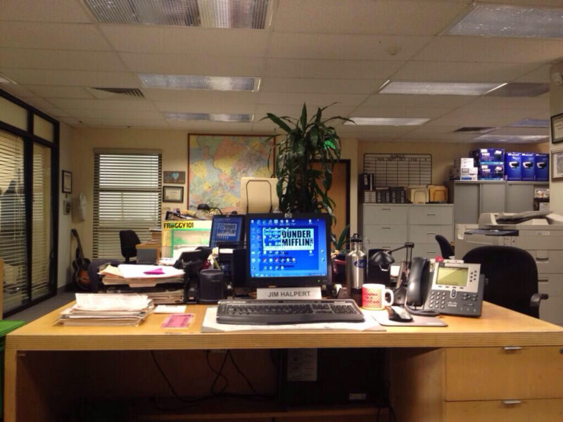 Contexte du bureau de Jim Halpert