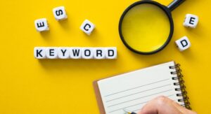 Recherche de mots clés