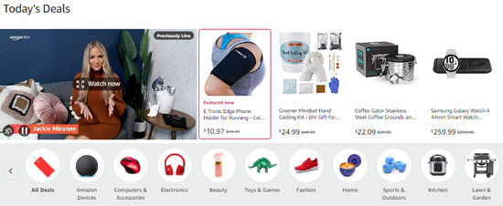 Amazon Offres examen d'Amazon